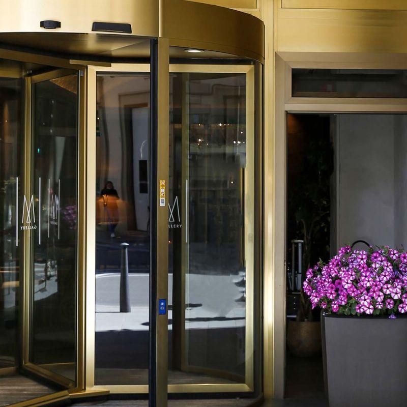 MGallery Florence Revolving Door Entrance Flowers